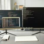 Code on Computer Screens